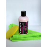 Pure Metal Nickel Plate Polish + Free Microfibre cloth & Applicator pad.