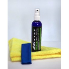 Clear View Visor shine Kit - 125ml + 1 FREE Microfibre cloth 40cmx40cm